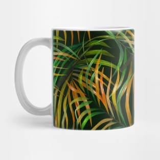 Colorful Tropical Fronds Mug